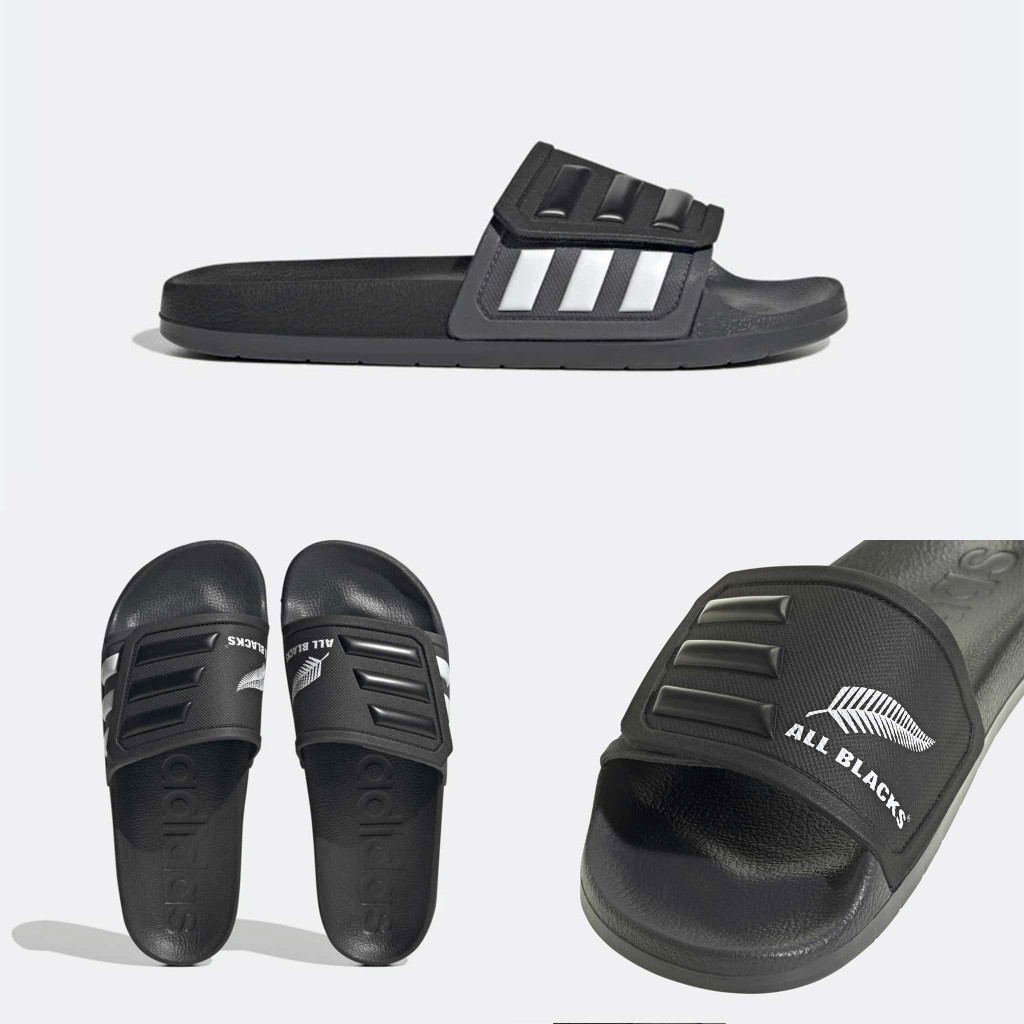 Dép adilette TND HQ1948 chính hãng thẻ treo chip từ RFID bịch niêm phong, công nghệ Cloudfoam siêu êm - Aries Sốp