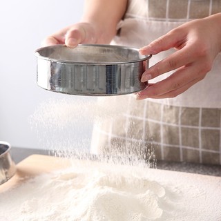 Rây bột/sàng bột inox 15cm/21cm