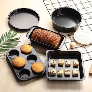 Bộ dụng cụ làm bánh 5-8 món khuôn làm bánh cho người mới