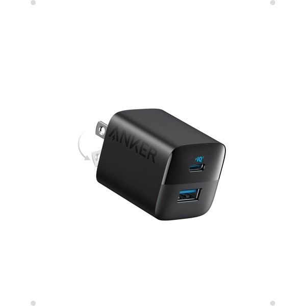 Củ sạc nhanh Anker 323 33W - 2 cổng 1C1A USB-C và USB-A - Công nghệ PowerIQ 3.0