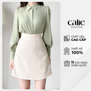 Chân váy ôm dáng chữ a công sở tôn dáng Calie House CA018