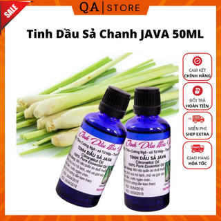 Tinh dầu sả chanh java 50ml, tinh dầu sả java đuổi muỗi xông thải độc