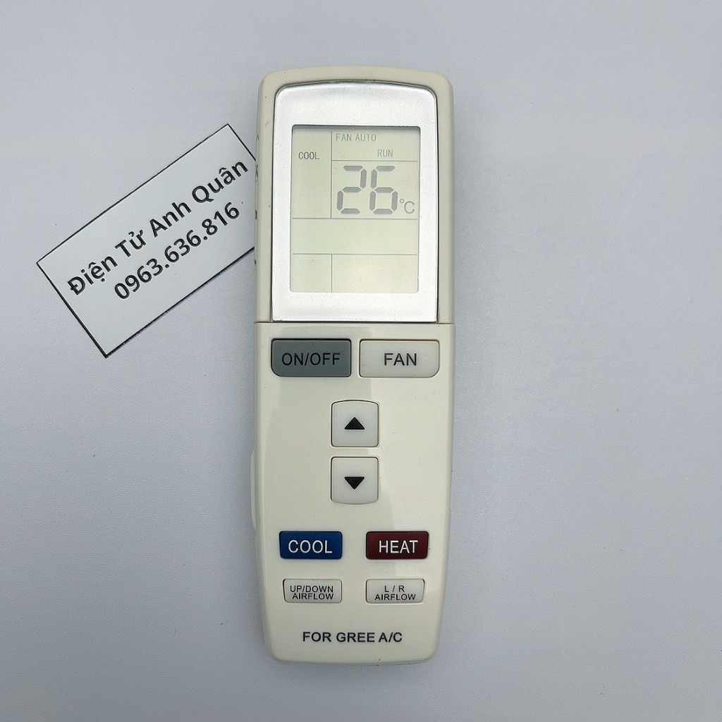 Remote máy lạnh GREE - Điều khiển điều hòa GREE YADOF