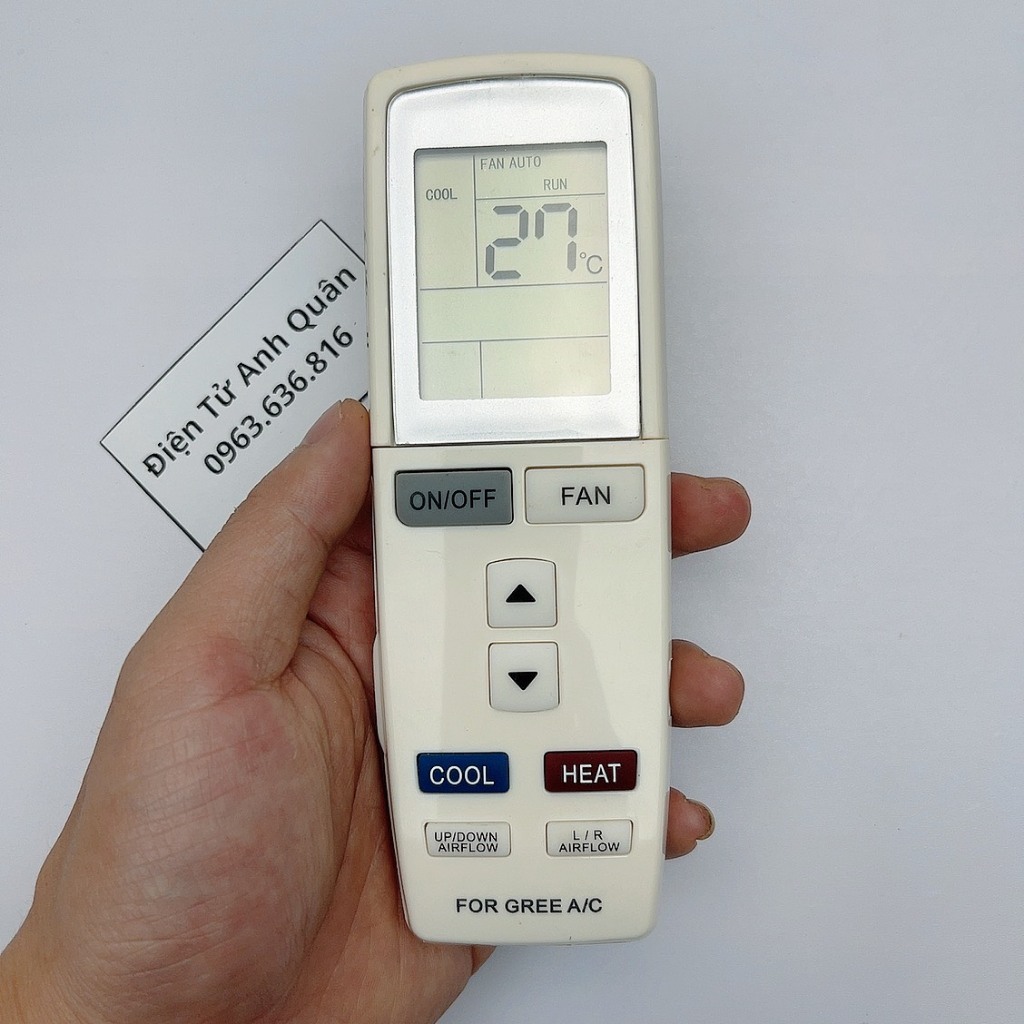 Remote máy lạnh GREE - Điều khiển điều hòa GREE YADOF