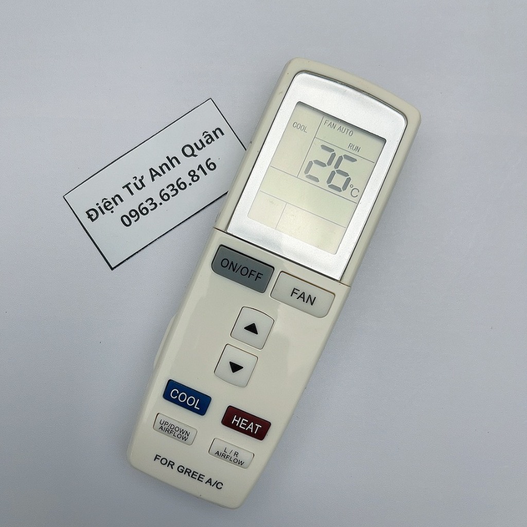 Remote máy lạnh GREE - Điều khiển điều hòa GREE YADOF