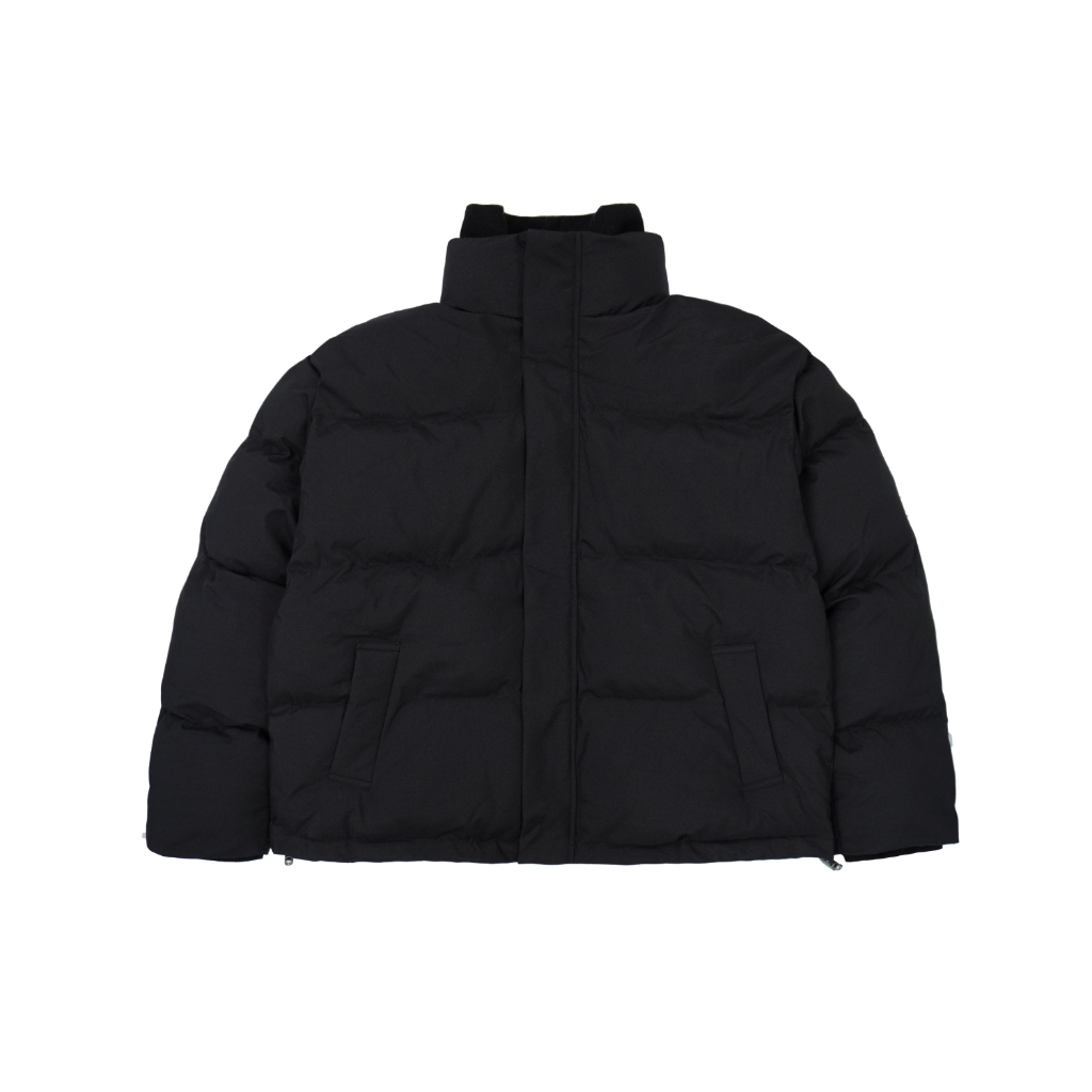 Áo Phao STEVE JACKET Màu đen, áo phao basic dáng crop Màu đen.