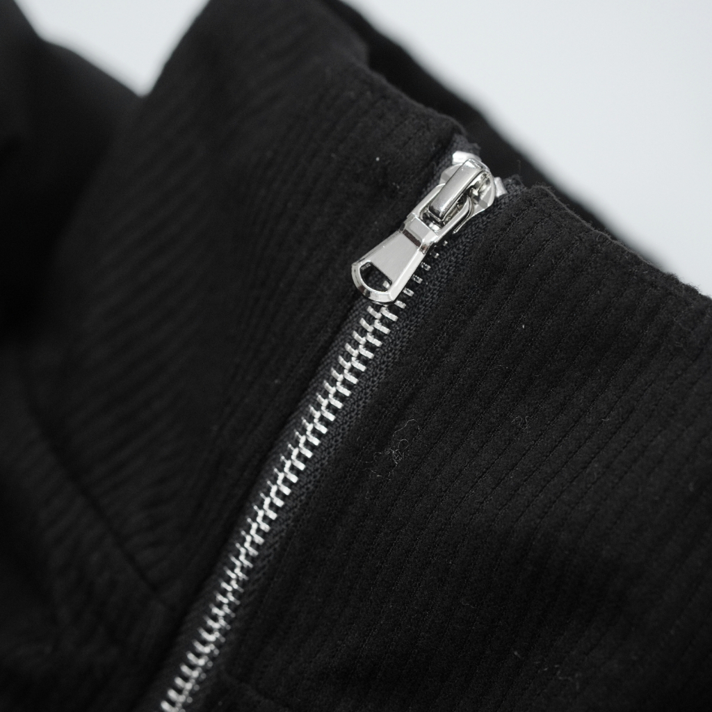 Áo Phao STEVE JACKET Màu đen, áo phao basic dáng crop Màu đen.