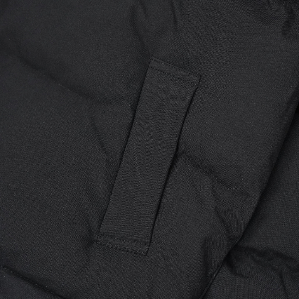 Áo Phao STEVE JACKET Màu đen, áo phao basic dáng crop Màu đen.