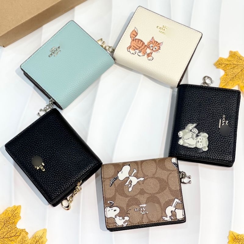 Ví COACH GẬP SNAP