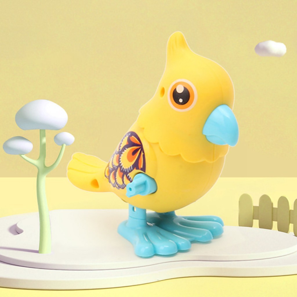 Đồ Chơi Vẹt Biết Đi, Đồ Chơi Chim Vặn Dây Cót