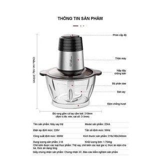 🏵️MÁY XAY THỊT INOX