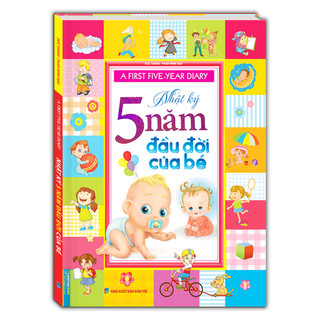 Sách - A first five-year diary - Nhật Ký 5 năm đầu đời của bé