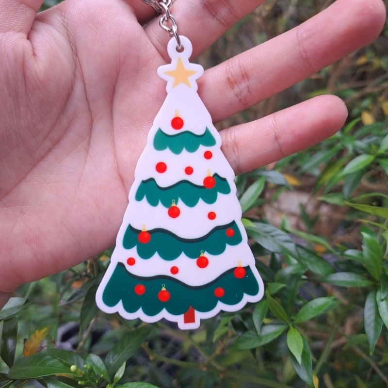 Móc khóa Mica in hình, ghi lời chúc theo yêu cầu