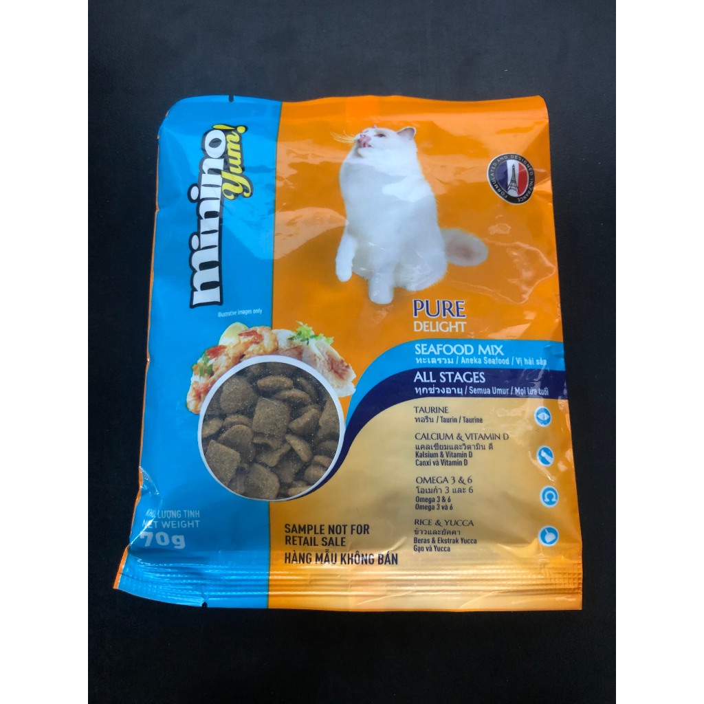 Thức ăn cho mèo gói dùng thử 70g các loại