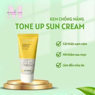 Kem nám Kyung Lab Glutathione Cream Hàn Quốc tuýp 50ml giúp giảm sạm nám dưỡng trắng da mờ thâm mụn