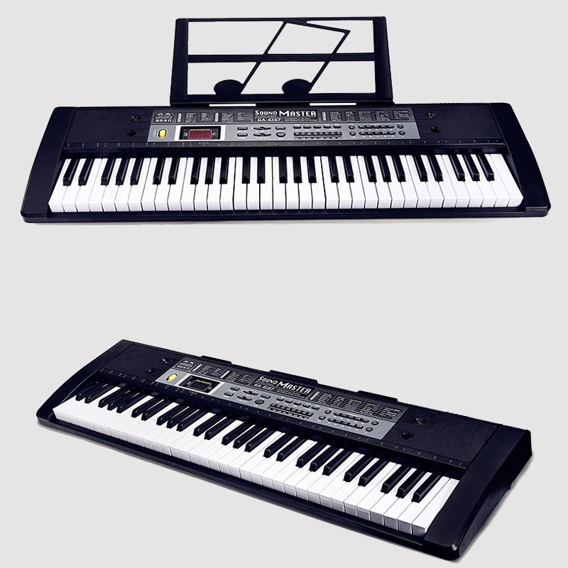 Đàn Organ Keyboard Piano 61 Keys Model 6136 Có Mic Cho Trẻ Em Và Người Lớn