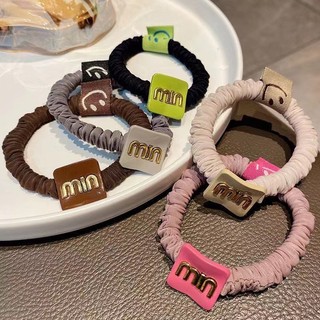 DÂY NƠ VẢI  KÈM CHARM cột tóc siêu cute
