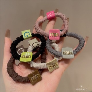 DÂY NƠ VẢI  KÈM CHARM cột tóc siêu cute