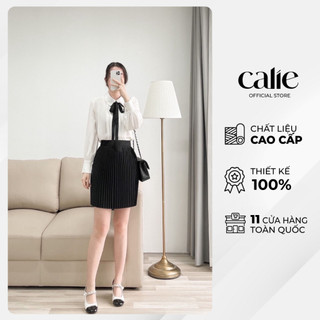 Chân váy xếp ly dáng ngắn trẻ trung Calie House CX004