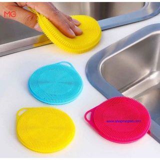 MIẾNG RỬA CHÉN BÁT SILICON, VỆ SINH DỄ DÀNG