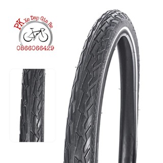 Lốp xe đạp 26x1.75 viền phản quang, vỏ ruột xe đạp 26x1.75 cao cấp