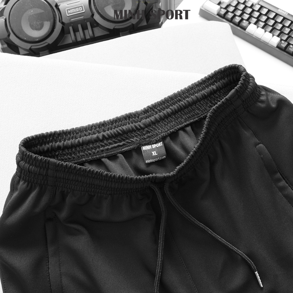 Quần Short Đùi Thể Thao Nam Thun 2 Da Mềm Mịn, Phối Lưới Cao Cấp mã QUAN.33