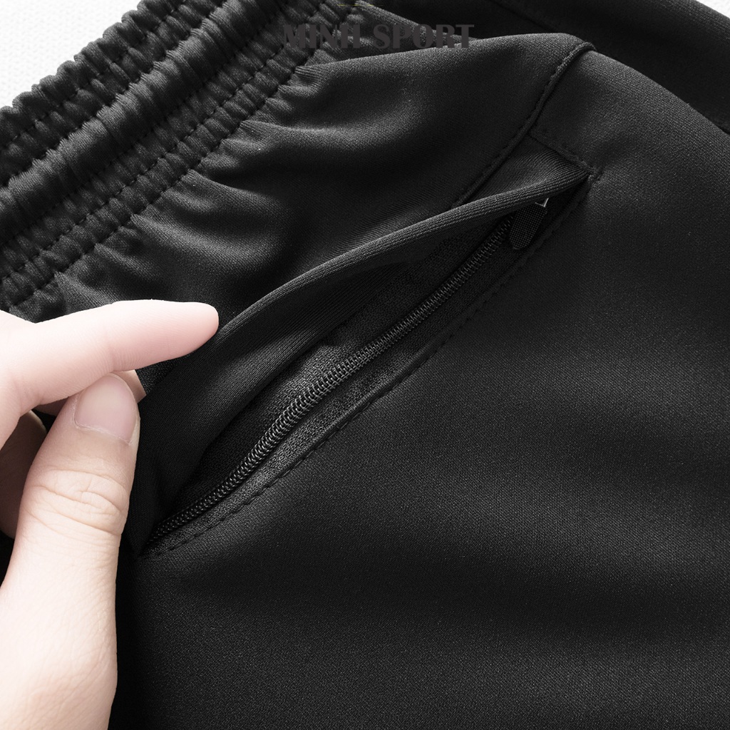 Quần Short Đùi Thể Thao Nam Thun 2 Da Mềm Mịn, Phối Lưới Cao Cấp mã QUAN.33