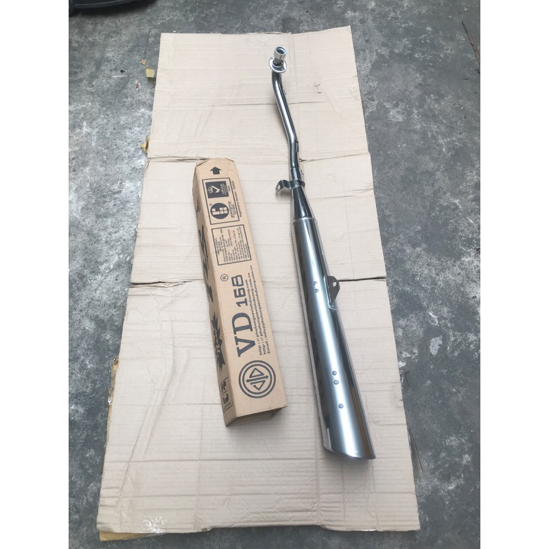 Pô rs Vd168 gắn cho xe wave rs100,wave @100 2006-2016