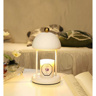 [Hẹn Giờ + Chỉnh Sáng] Đèn Đốt Nến Thơm Hình Cây Nấm