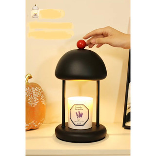 [Hẹn Giờ + Chỉnh Sáng] Đèn Đốt Nến Thơm Hình Cây Nấm
