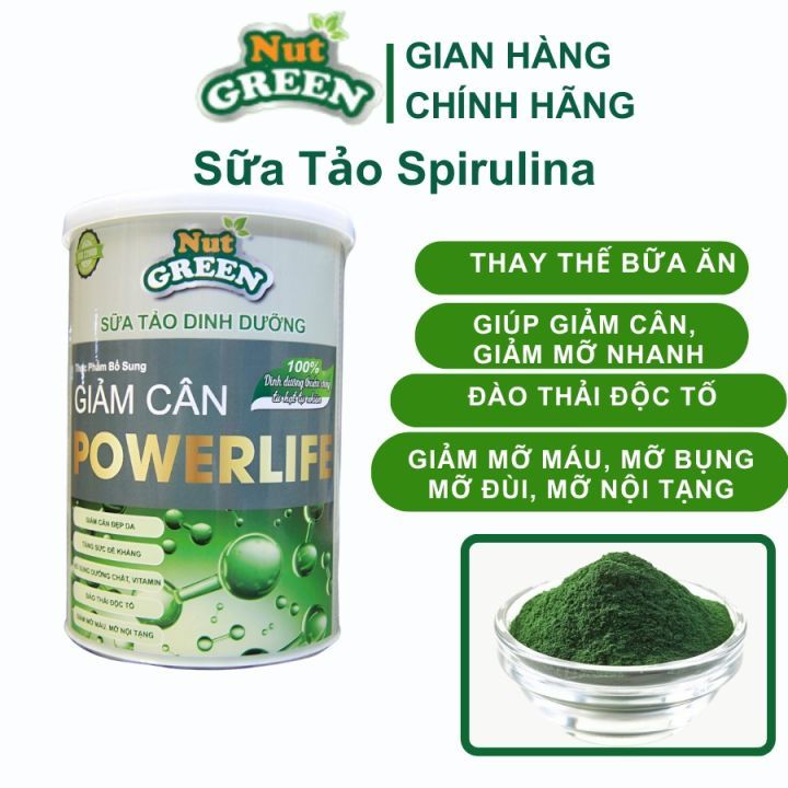 Tảo xoắn Dinh Dưỡng Giảm cân Nutgreen