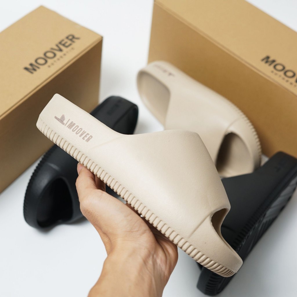 Dép đúc nam nữ Moover Calm chất liệu cao su eva chống trơn trượt kháng nước mẫu đúc mới