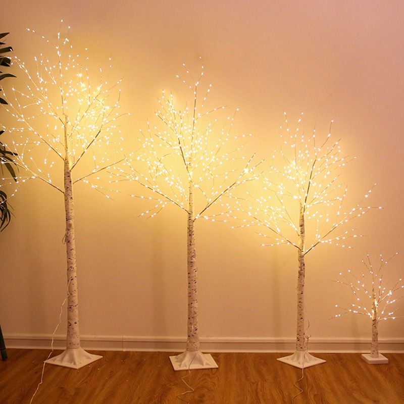 Đèn led hình cây Bạch Dương decor phòng,quán Coffee,trang trí Noel siêu lung linh với 4 dạng kích thước(hàng có sẵn)❣