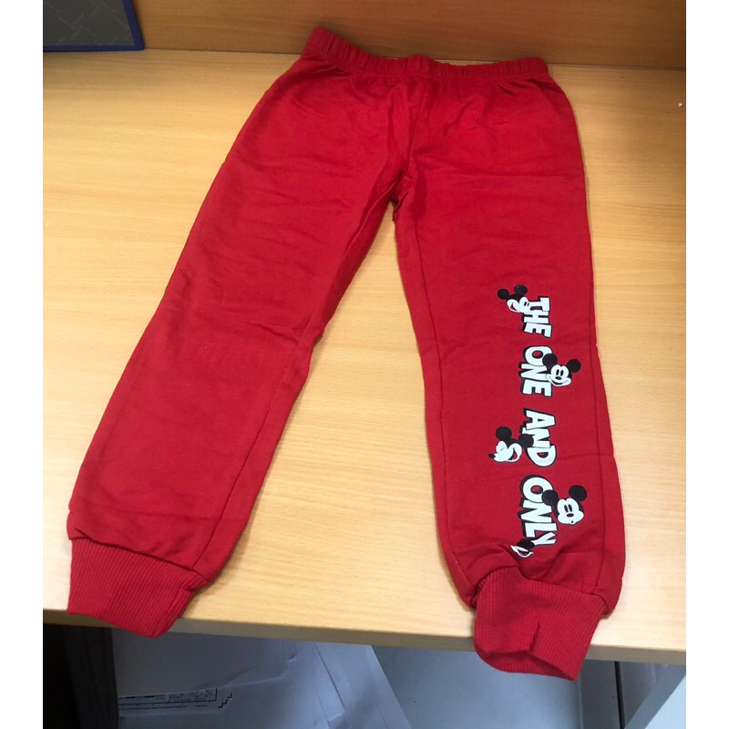 Quần nỉ mic ky đỏ noel tết cho bé