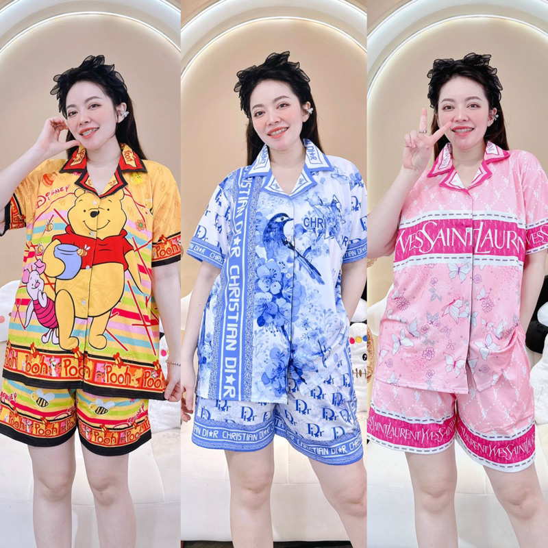 BỘ ĐÙI PIJAMA THUN LẠNH 50kg - 80kg