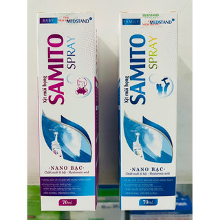 Xịt mũi họng Samito Spray - 70ml