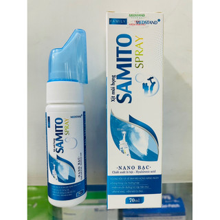 Xịt mũi họng (người lớn, trẻ em) Samito Spray - 70ml