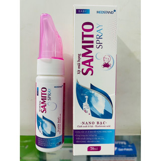 Xịt mũi họng (người lớn, trẻ em) Samito Spray - 70ml