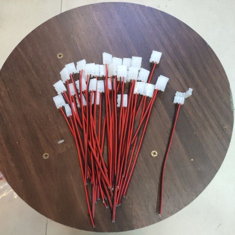 Kẹp led dây 12v bản 8mm, phụ kiện nối dây led cuộn 12v