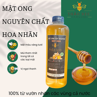 Mật Ong HOA NHÃN Thảo Bee 1 lít - nguyên chất 100%
