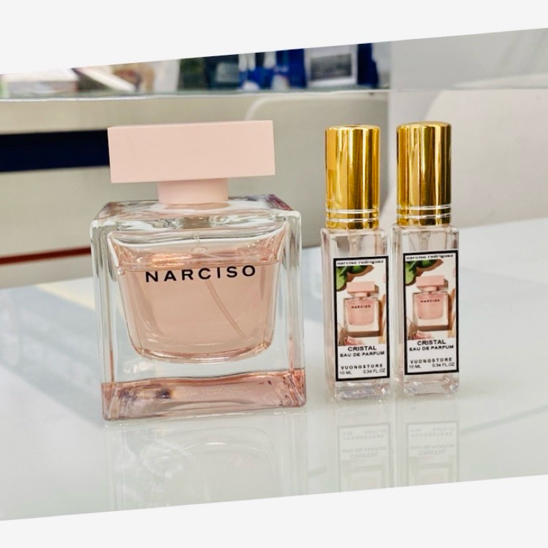 Nước hoa nữ Narciso Cristal Eau de Parfum tông mùi thuần khiết