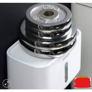 Hộp giấy vệ sinh ecoco E1908, kệ để giấy vệ sinh dán tường