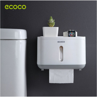Hộp giấy vệ sinh ecoco E1908, kệ để giấy vệ sinh dán tường