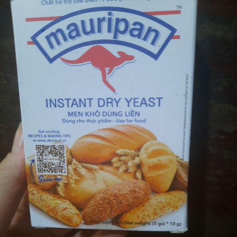 Men khô làm bánh gói 10g