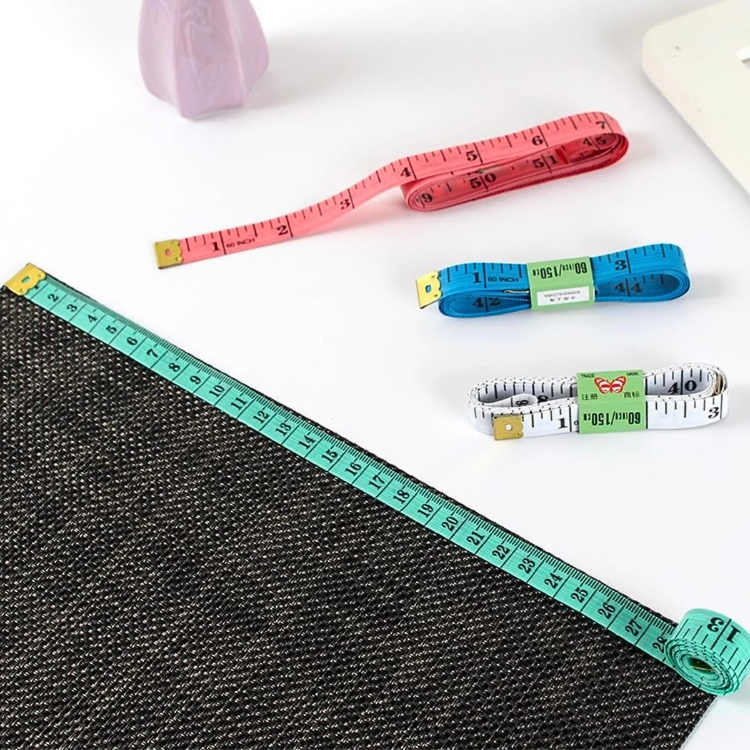 Dây thước đo vòng bụng eo 3 vòng 1,5 mét kiểm tra sức khoẻ