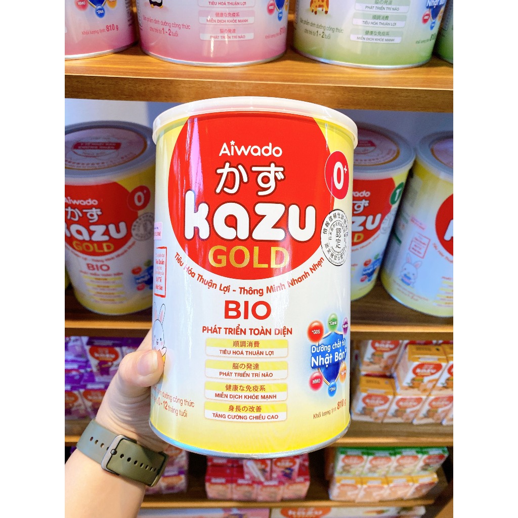 Sữa bột Aiwado _ Kazu Bio Gold 810g
