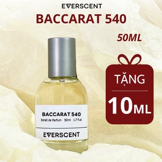 Nước Hoa Nữ Thơm Lâu EVERSCENT Baccarat Rouge 540 50ml Local Brand & Adopt Chính Hãng 10ml