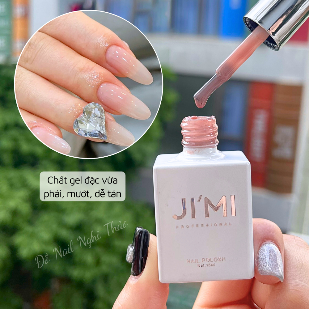 Sơn gel thạch lẻ JIMI 15ml Nghi Thảo