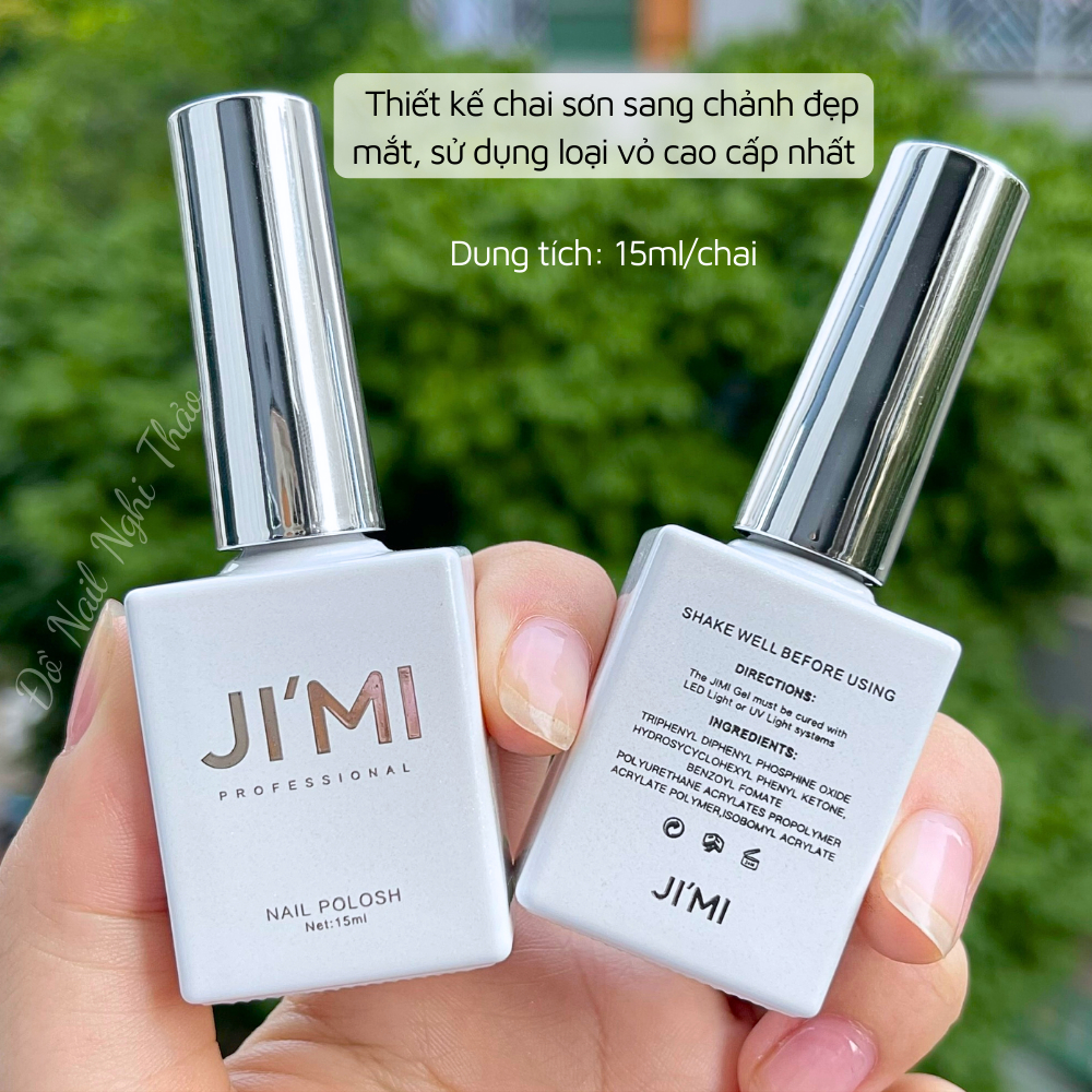 Sơn gel thạch lẻ JIMI 15ml Nghi Thảo