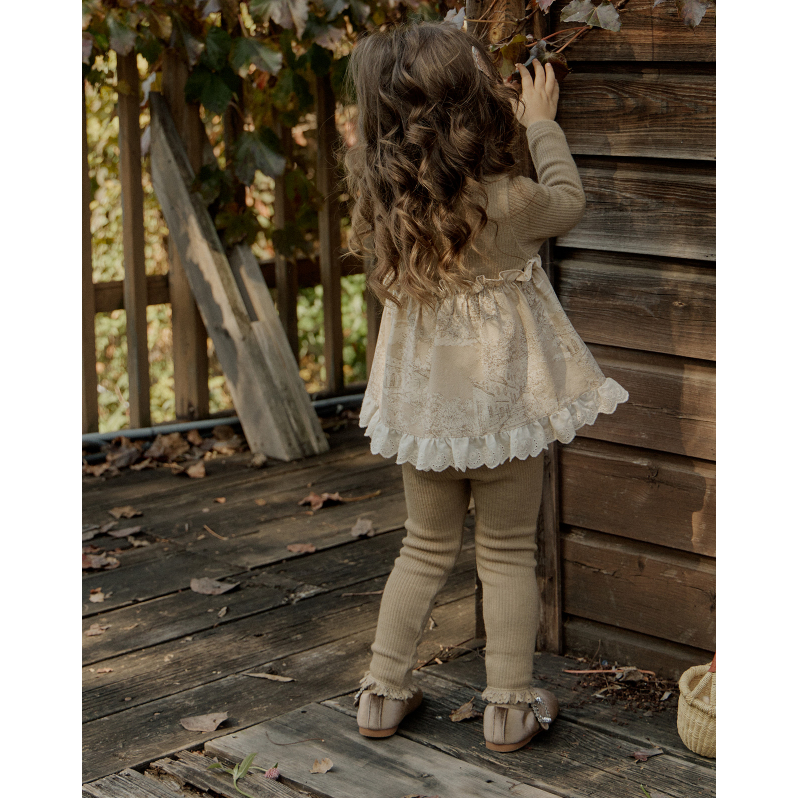 Flo Set Áo & Quần legging Hàn Quốc cho bé